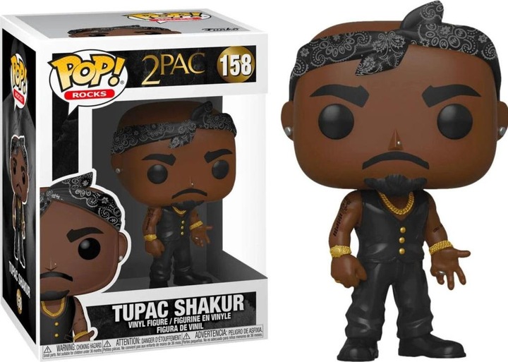 Produktbild Funko POP! - Tupac: Shakur (Black Vest)