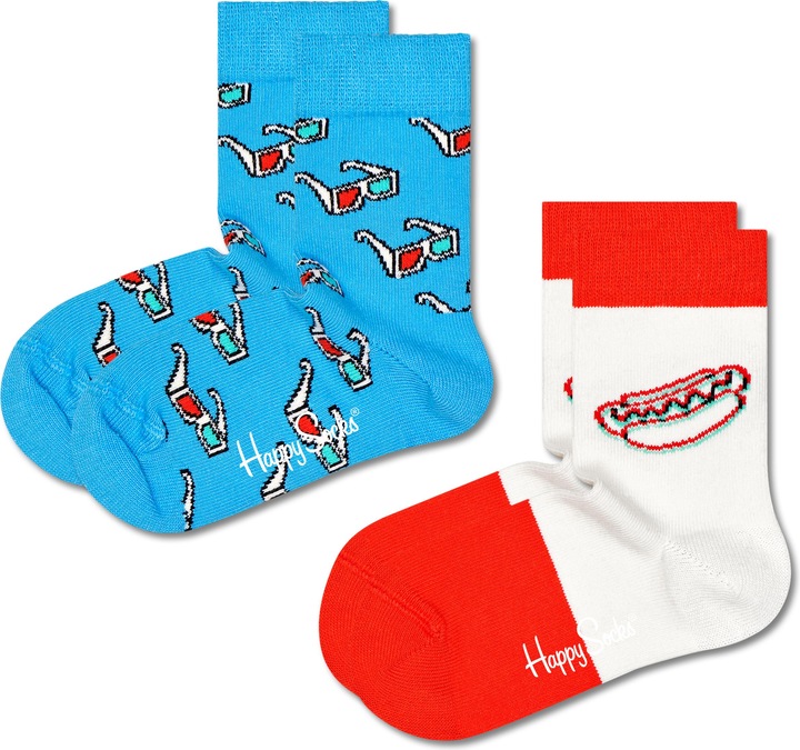 Actual product image Happy Socks Kids 3D Hotdog (pack of 2, 33 - 35)