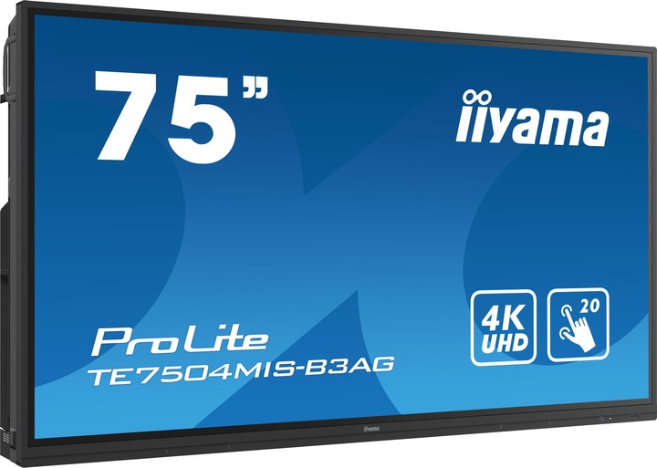 Actual product image iiyama TE7504MIS-B3AG 75IN 189.3CM IPS (3840 x 2160 Pixels, 75")