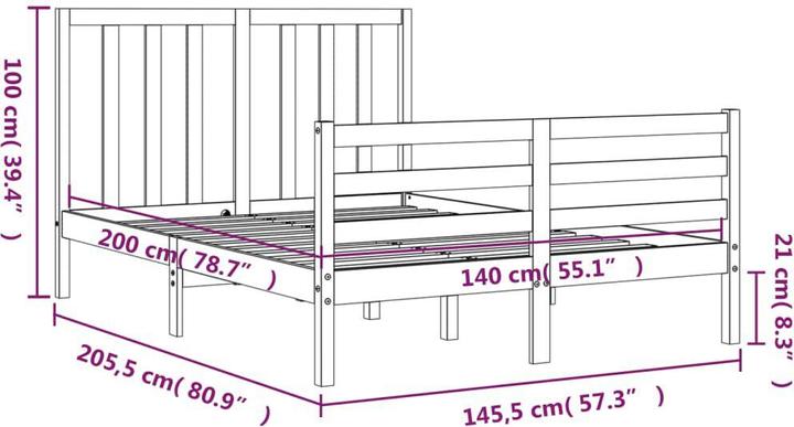 Produktbild vidaXL Catarina (140 x 200 cm)