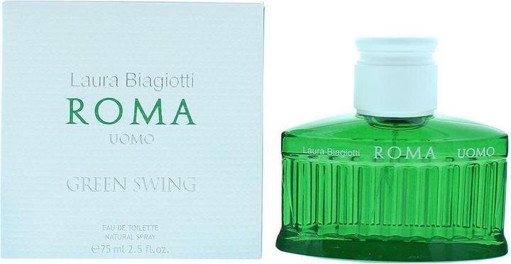 Actual product image Laura Biagiotti Roma - Uomo Green Swing Eau de Toilette (Eau de toilette, 75 ml)