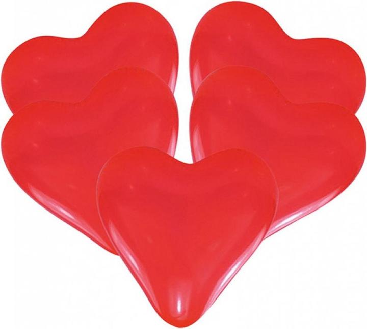 Produktbild Amscan Herzballone (1 x)