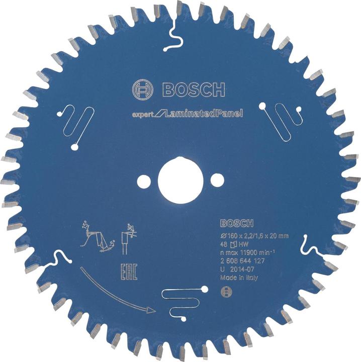 Productafbeelding Bosch Professional Zubehör Cirkelzaagblad Expert voor Lami