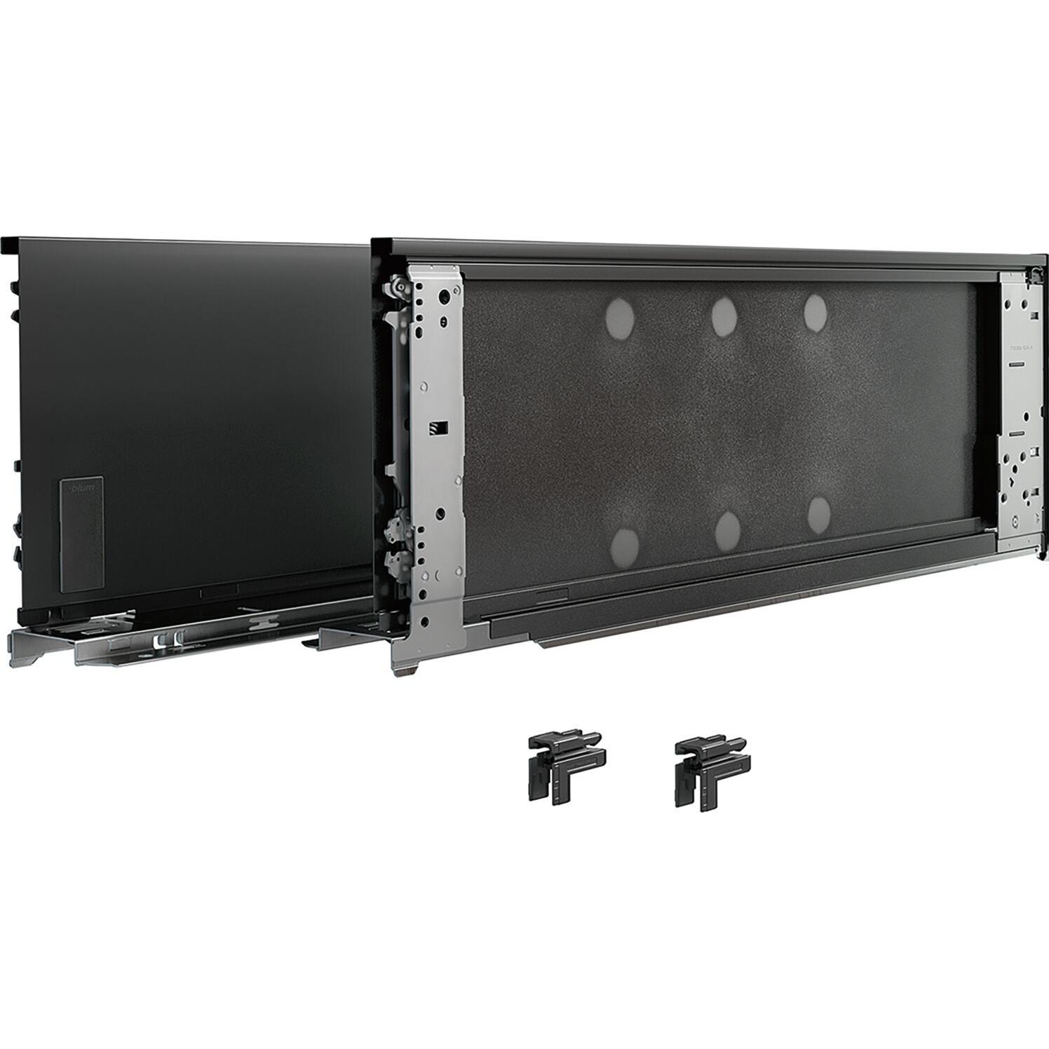 Blum, Schubladenauszüge, LEGRABOX special edition SET Höhe M, TIP-ON, 70kg, NL 500, Carbonschwarz