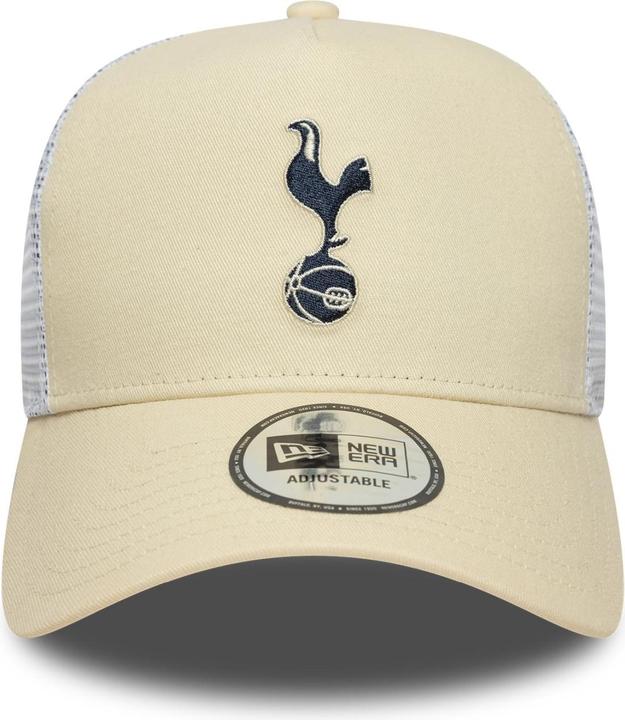 Actual product image New Era Adjustable Trucker Cap - Tottenham Hotspur Beige