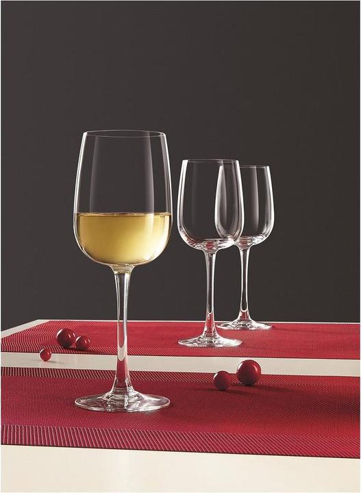 Actual product image Luminarc Versailles (27.50 cl, 6 Glasses, White wine glasses, Red wine glasses)