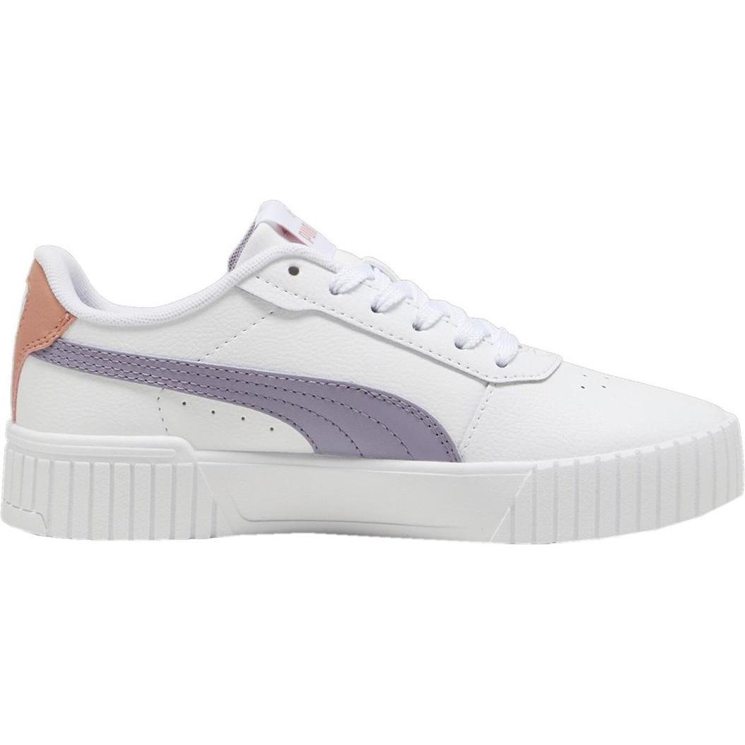 Puma, Mädchen, Sneaker, Carina 2.0 Jr, Weiss, (38)
