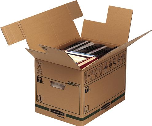 Produktbild Fellowes FastFold Umzugsbox (327 x 429 x 310 mm, 37.50 l)