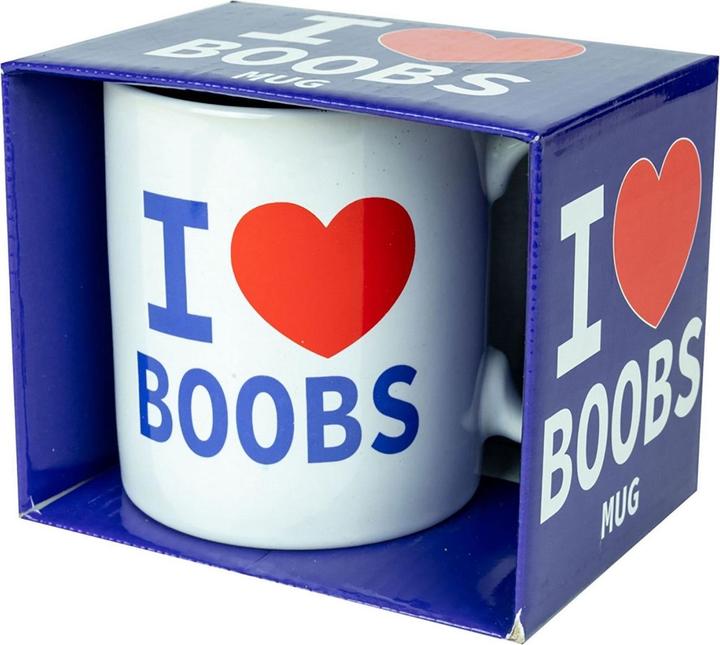 Produktbild Spencer & Fleetwood Becher I love boobs (1 x)