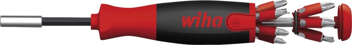 Productafbeelding Wiha Magazijnbithouder LiftUp 25. magnetisch 1/4. (Gleuf, Phillipps kruissleuf (PH), Kruisvormig PZ, Pin-torx)