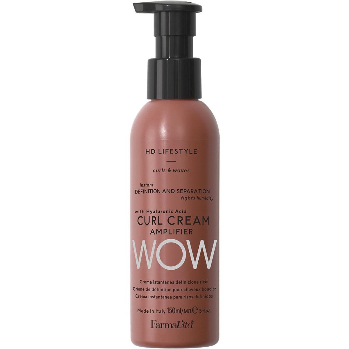 Farmavita, Gel per capelli, HD Life Style CURL CREAM AMPLIFIER 150ML (Cera per capelli, 150 ml)
