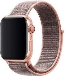Produktbild Devia Armband Deluxe Sport3 für Apple Watch 49mm/ 45mm/ 44mm/ 42mm rosa Sand (44 mm, Nylonfasern)