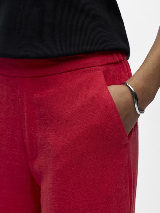 Immagine prodotto Object Leinenmix Hose mit weitem Bein (40)