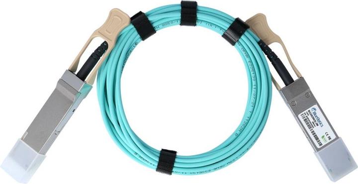 Produktbild BlueOptics Dell 470-AEIW kompatibles AOC QSFP28 BO282703L10M