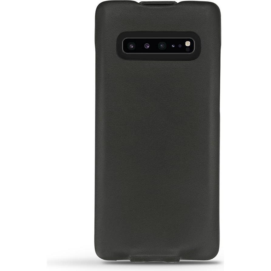 Thumbnail - Noreve Lederschutzhülle vertikal (Samsung Galaxy S10 5G), Smartphone Hülle, Weiss
