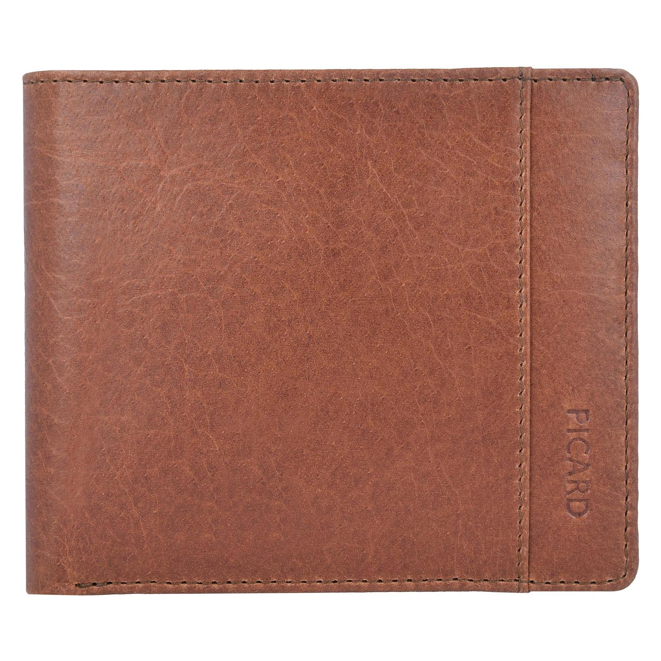 Picard, Herren, Portemonnaie, Buddy Geldbörse Leder 11 Cm, Braun