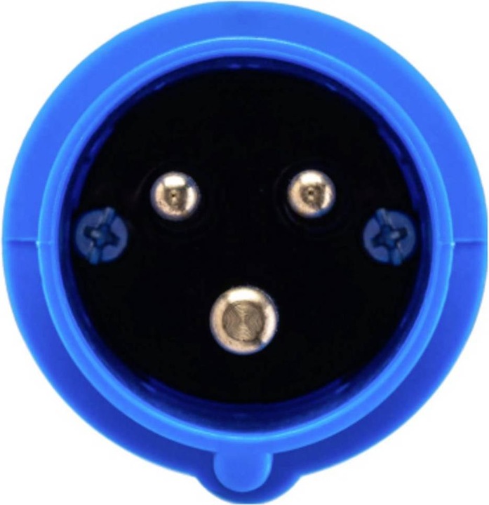 Produktbild GreenCell Adapter from red 16A 400V CEE coupling 5-pole socket to blue 16A 230V CEE 3P (Typ 2, 3.70 kW, 16 A, 0.50 m)