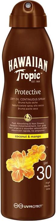 Hawaiian Tropic Coconut & Mango Oil (Sun spray, SPF 30, 180 ml)
