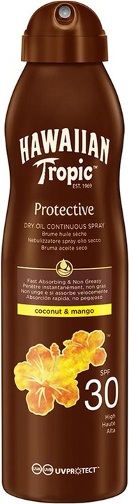 Hawaiian Tropic Coconut & Mango Oil (Sonnenspray, SPF 30, 180 ml)