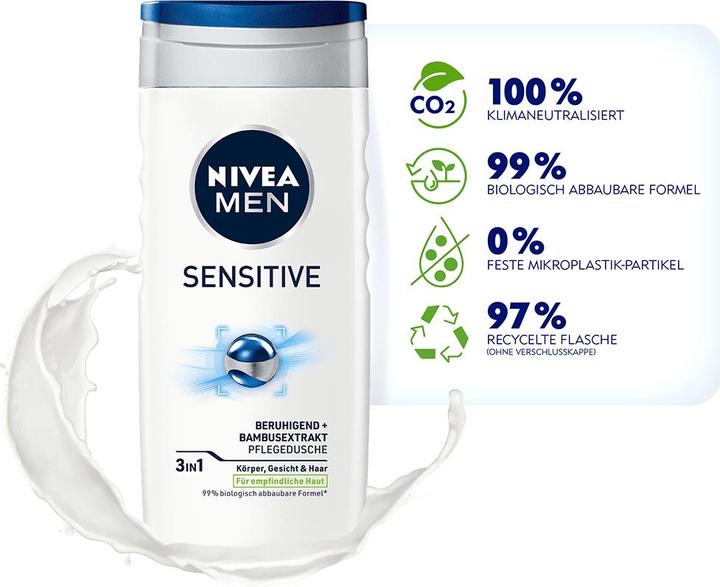 Actual product image NIVEA MEN Sensitive (250 ml)