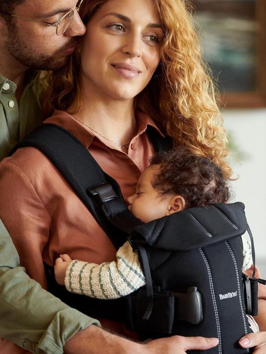Actual product image BabyBjörn Carrier One Woven Baby Carrier, Black