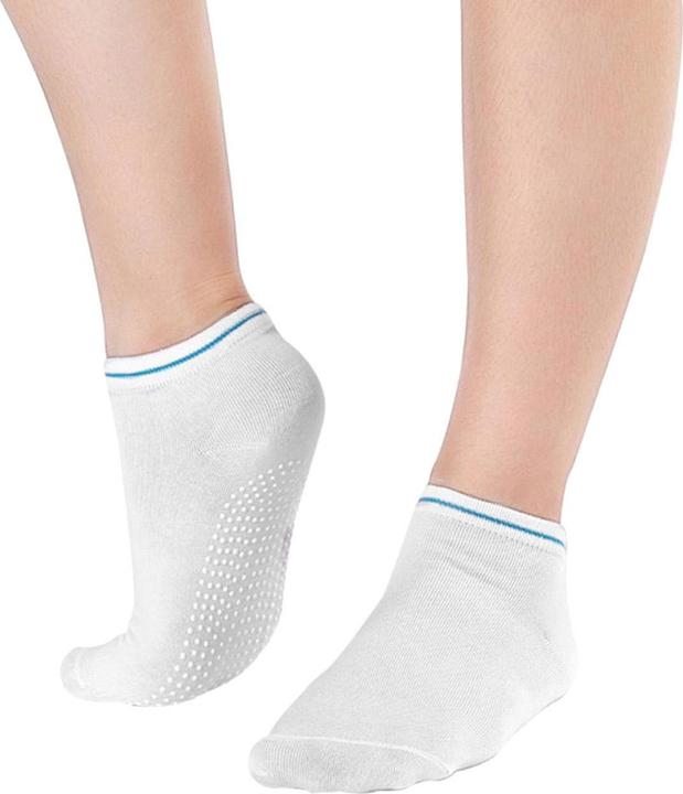 Produktbild JTI Anti-Rutsch-Yoga-Socken - Weiss (2er Pack, 35 - 39)