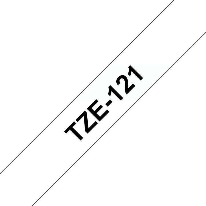 Produktbild Brother TZe-121 (0.90 cm, Transparent)