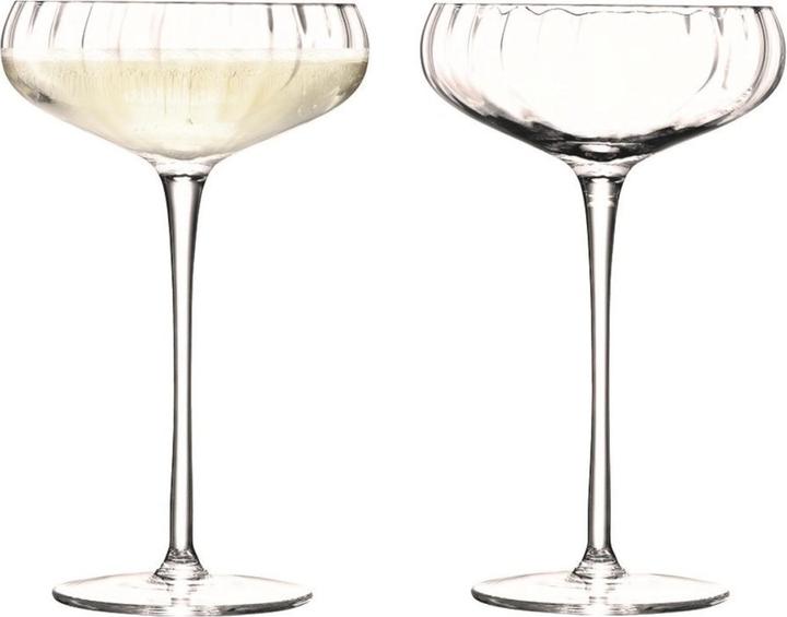Immagine prodotto LSA Set di 2 coppe da champagne Aurelia 300ml Ottica trasparente (30 cl, 2 Occhiali, Bicchieri da champagne)
