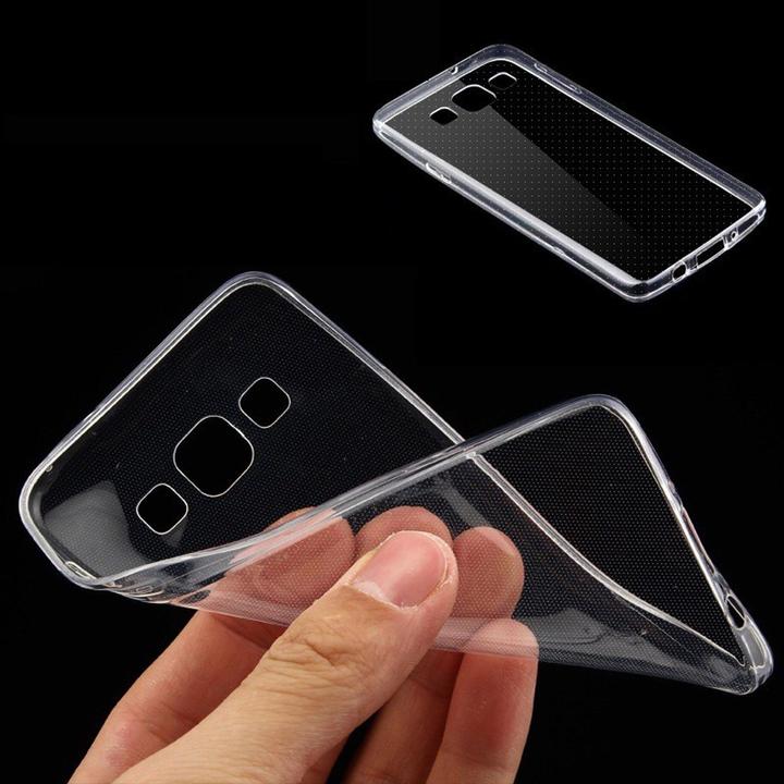 Produktbild König Design Ultra Dünn Schutzhülle Handytasche Etuis TPU für Handy Samsung Galaxy Grand Neo Transparent Klar (Samsung Galaxy Grand Neo)