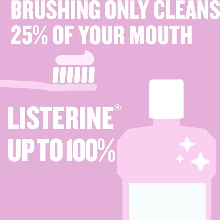 Produktbild Listerine Total Care Extra Mild Taste Smooth Mint (500 ml, Mundspülung)