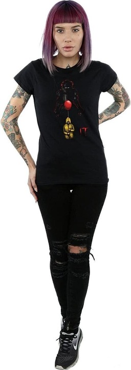 Actual product image Universal Textiles Unisex Adult Pennywise Shadow T-Shirt (3XL)