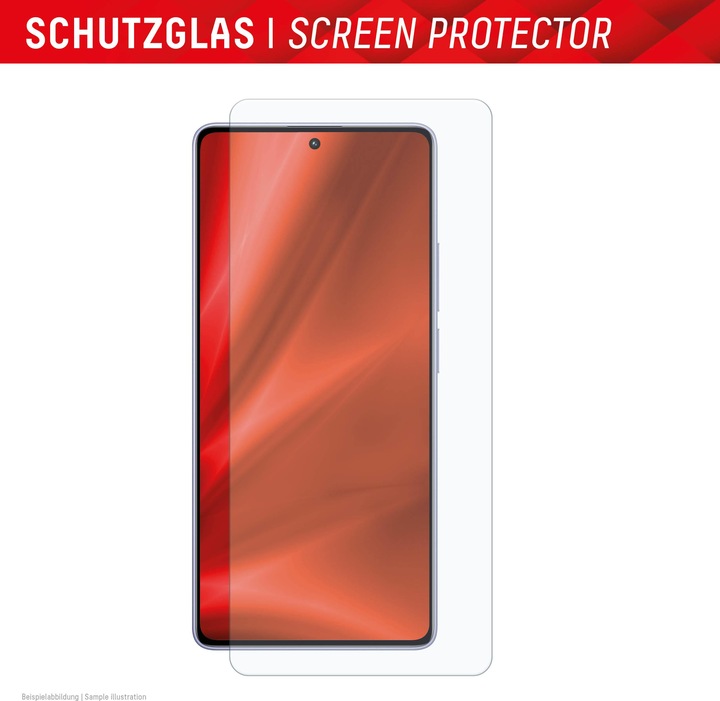 Actual product image Displex Real Glass, 2D Panzerglas (1 Piece, Xiaomi Redmi Note 13 4G, Xiaomi Redmi Note 13 Pro 4G)