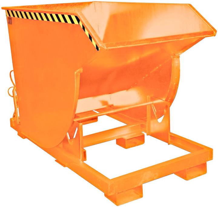 Image du produit eurokraft pro Benne basculante, modèle étroit (1500 l)
