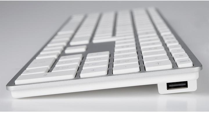 Actual product image LMP Keyboard USB Large lettering WinOS Silver (CH, Cable)