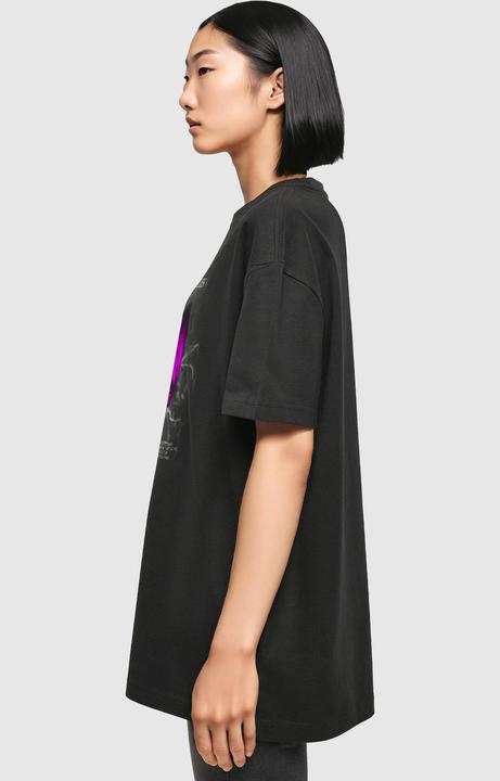Produktbild Merchcode Ladies Butterflies Oversized Boyfriend Tee - 119545 (5XL)