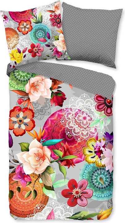 Image du produit HIP Flanelle linge de lit Isarea multi (Set de linge de lit, 135x200 cm + 80x80 cm)
