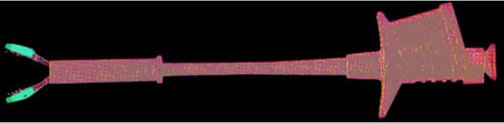 Actual product image HT Instruments Banana plug ible alligator clip (Microphone Clip)