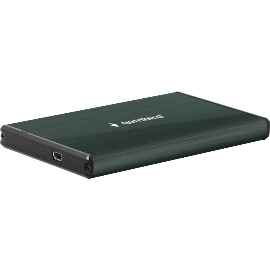Gembird USB 3.0 2.5" enclosure EE2-U3S-3-G SATA, USB 3.0 (2.5"), Festplattengehäuse, Grün