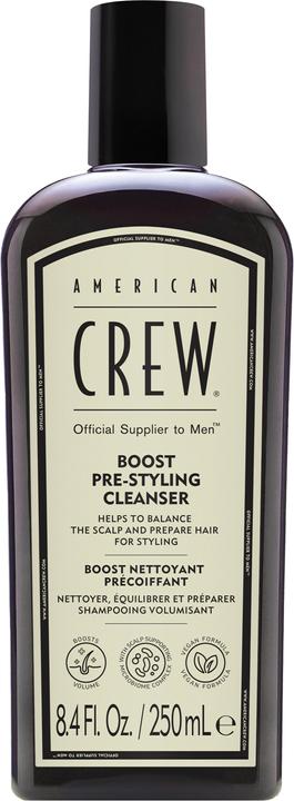 Image du produit American Crew Boost Pre-Styling Cleanser, 250ml (250 ml, Shampoing liquide)