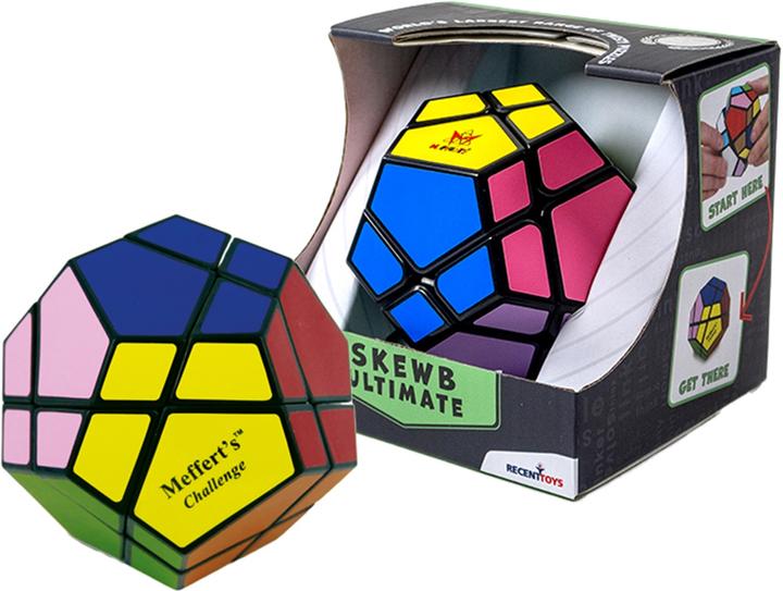 Productafbeelding Recent Toys Skewb Ultimate, d/f vanaf 9 jaar, 1 speler, roterende puzzel, logica-trainer