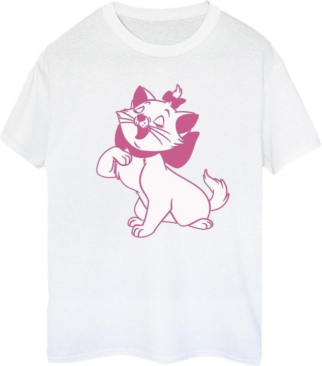 Image du produit Disney Womens/Ladies The Aristocats Marie Cotton Boyfriend T-Shirt (XL)