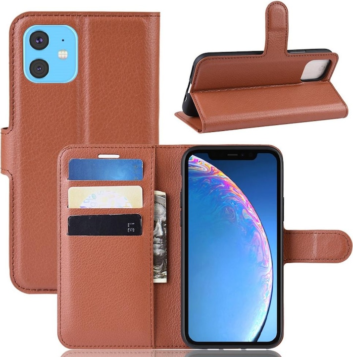 Actual product image Cover-Discount Leather cover with card slot (Apple iPhone 11)
