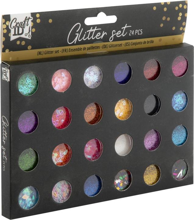 Produktbild Grafix Glitzerset, 24 Farben