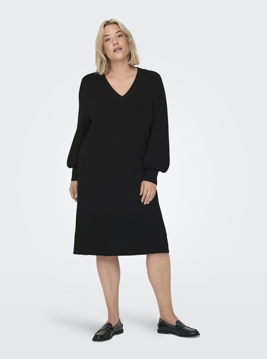 Image du produit Only Coupe normale Col V Courbe Robe midi (M)