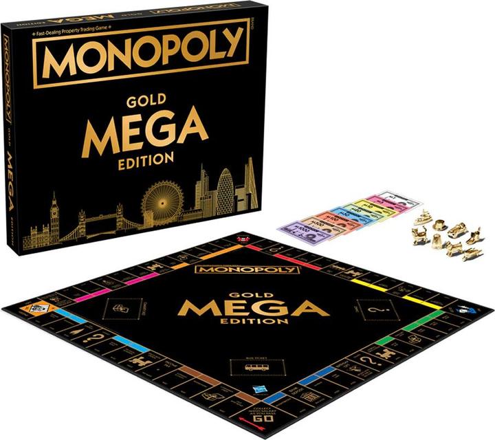 Produktbild Monopoly - Mega Gold (EN) (WIN0734) (Englisch)
