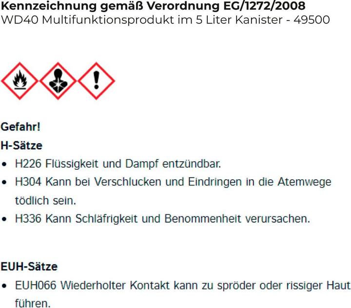 Produktbild WD-40 Schmiermittel (5000 ml)