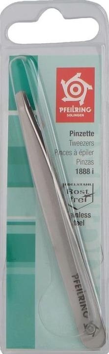 Produktbild Pfeilring Pinzette 9,7 cm rostfreimattiert