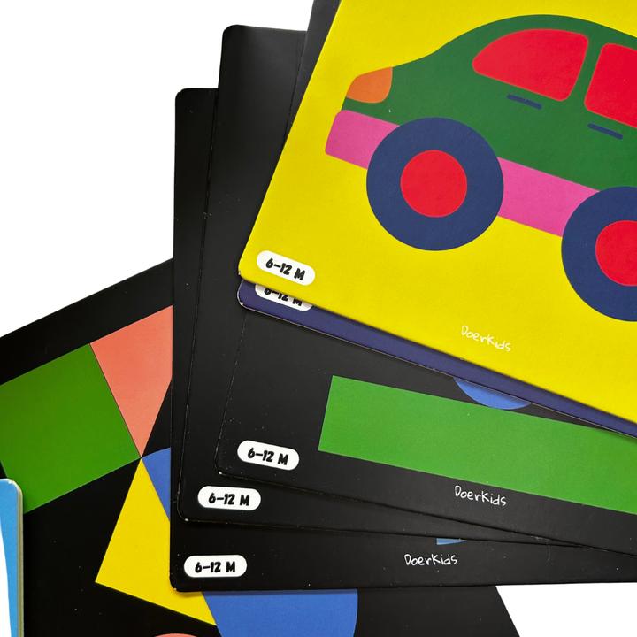 Actual product image DoerKids Baby Stimulus Cards