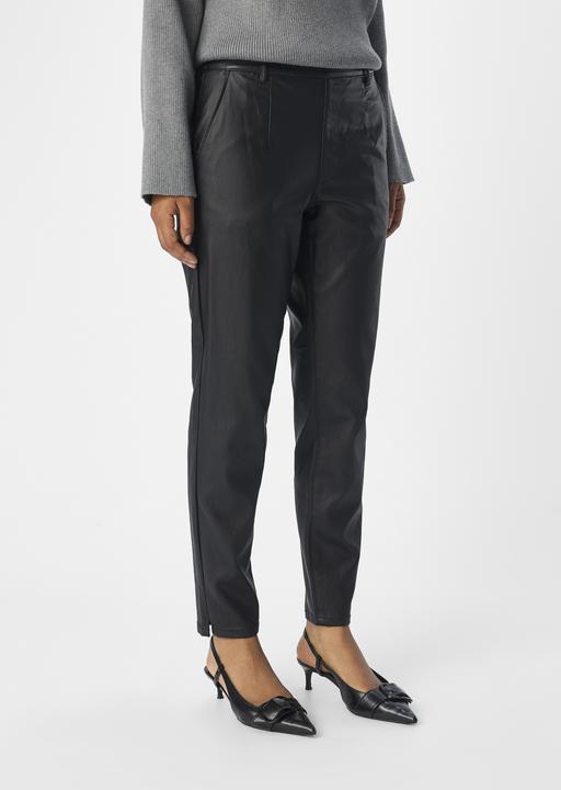 Actual product image Object Coated Straight Fit Trousers (36)