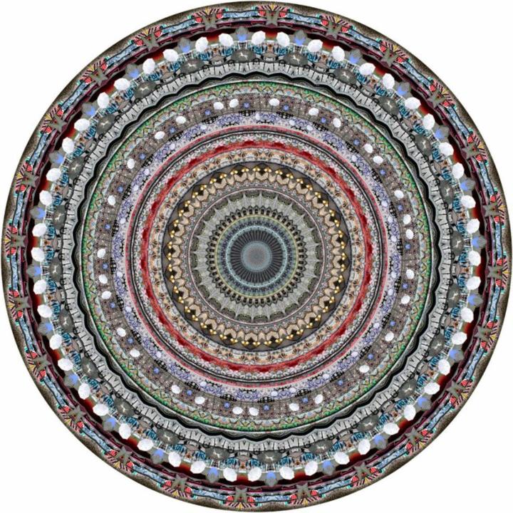 Moooi Urban Mandala Tapis (250 cm)